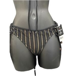 NWT Black bar lll bikini bottoms floral nwt macys mix match bundle